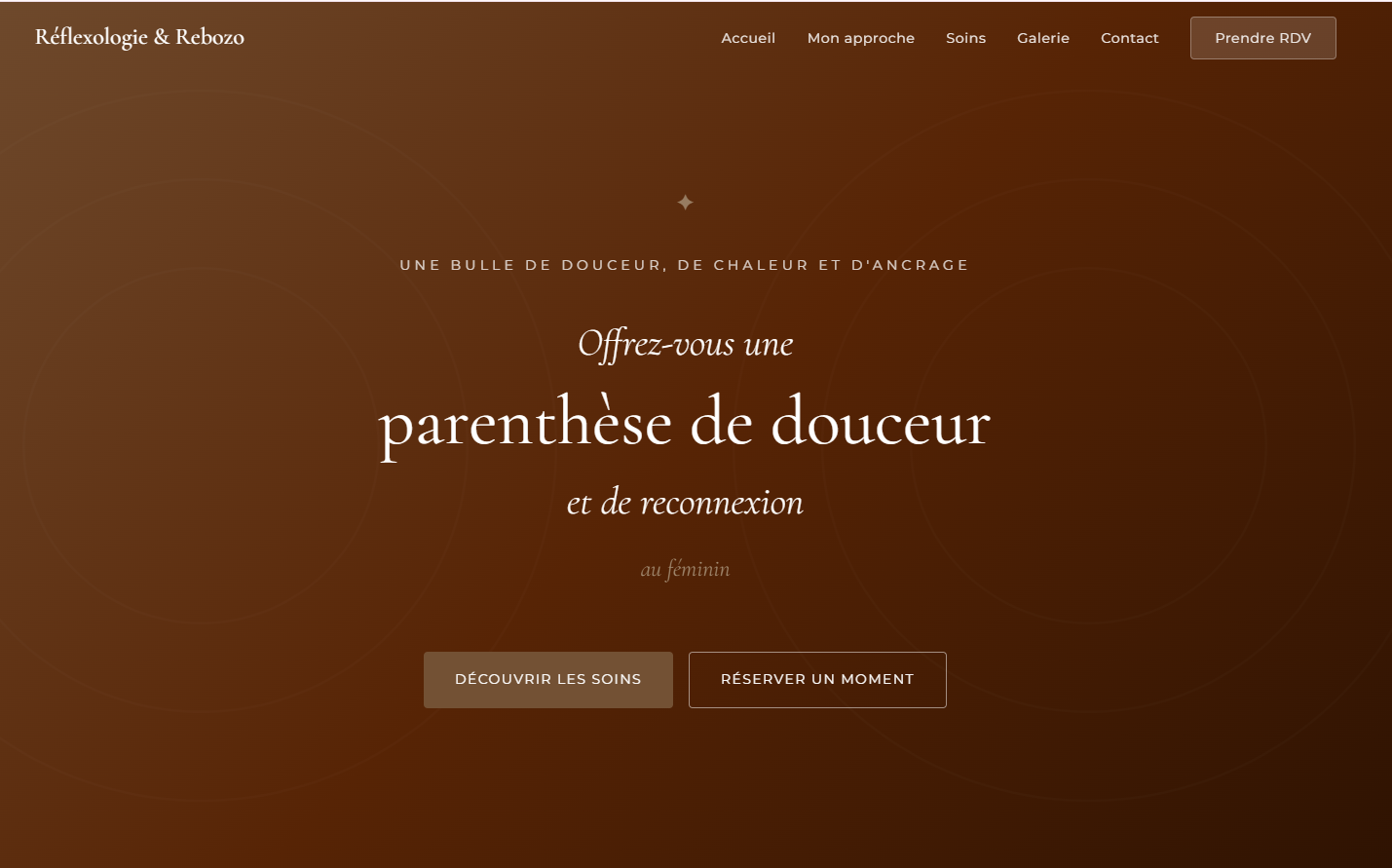 Capture du site client 2